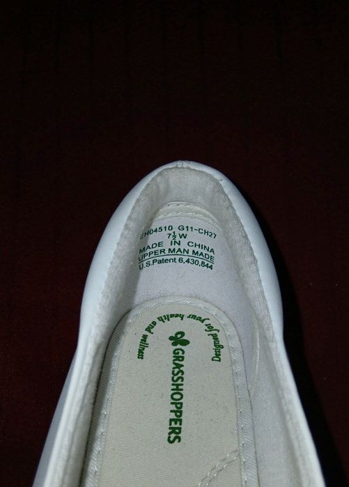 Из США, женские слипоны бренда Grasshoppers