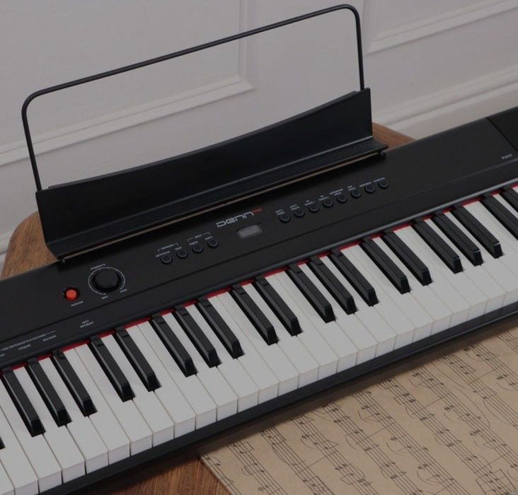 Электронное пианино, фортепиано DENN PRO PW01, 8 тембров, , 88 кла