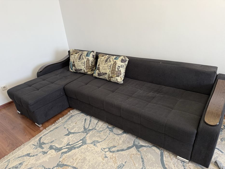 Угловой диван угол меняеться