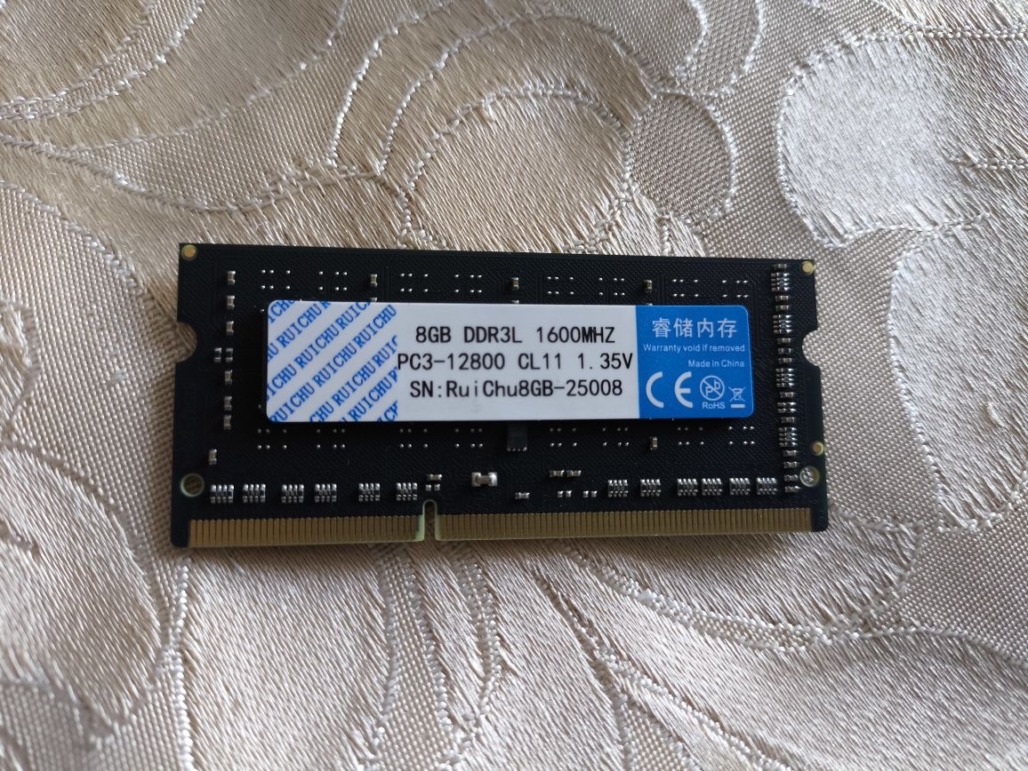 Оперативная память DDR3L на 8 GB