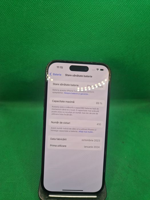 Iphone 15 128GB•Bateria 89•Factura•Amanet Lazar Crangasi•54007