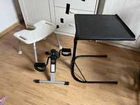 Scaun dus, bicicleta/ pedale recuperare, masuta plastic