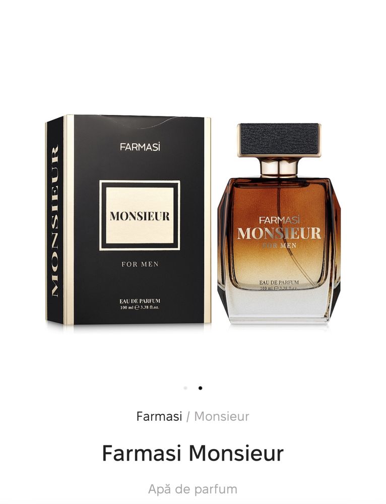 Monsieur Apa de Parfum pentru EL 100ml, sigilat (transport gratuit)