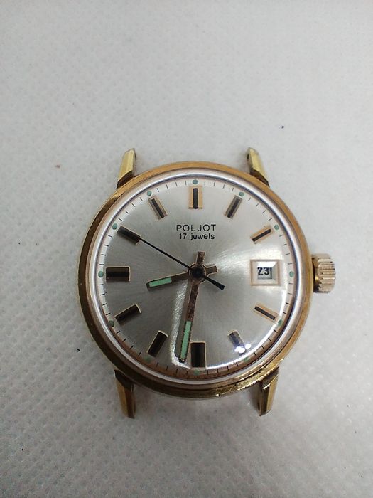 Мъжки часовник Poljot 17 jewels USSR 80-те.