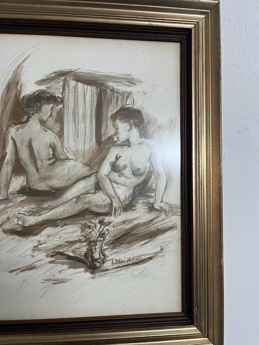 Tablou vechi/Gian Pietro Restellini(1895-1978)!