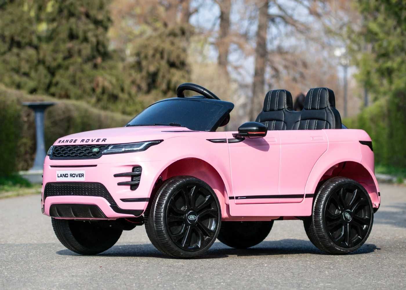 Masinuta electrica copii 1-7 ani Range Rover Evoque 4x4, Roti Moi #Roz