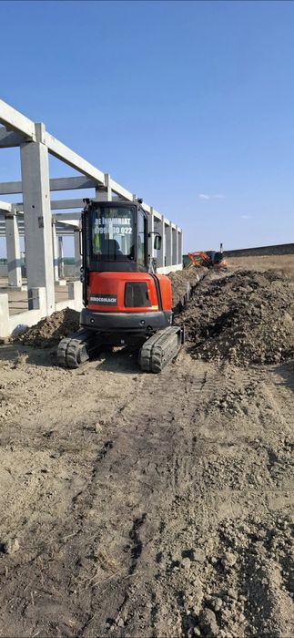 Închirieri,miniexcavator, Bascula de 3,5 t.Generator,Excavator