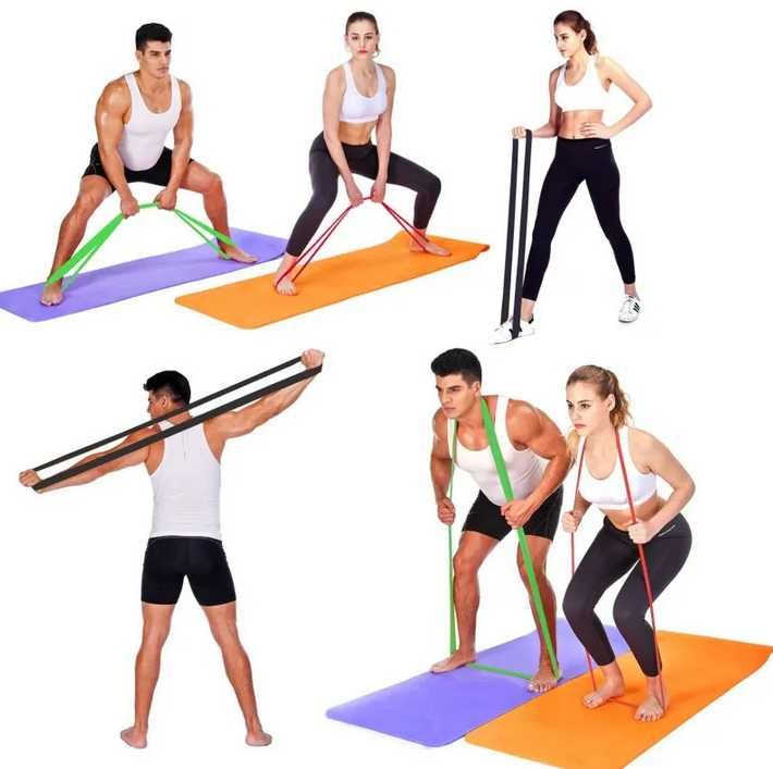 Силовa лентa със съпротивление Active Gym ЗЕЛЕНА 45мм
