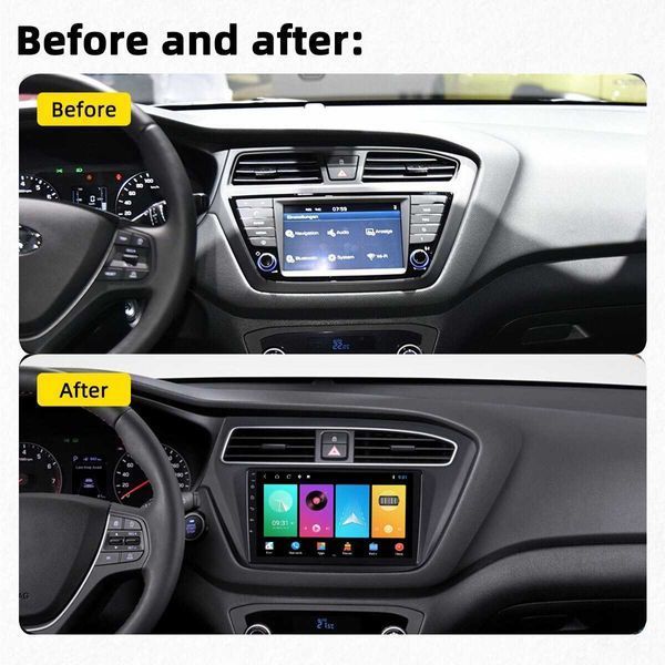 HYUNDAI I20, 2018-2019 - 9'' Навигация Android, 8838