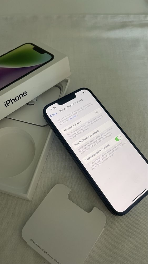 Iphone 14 чисто нов , със облайн гаранция !