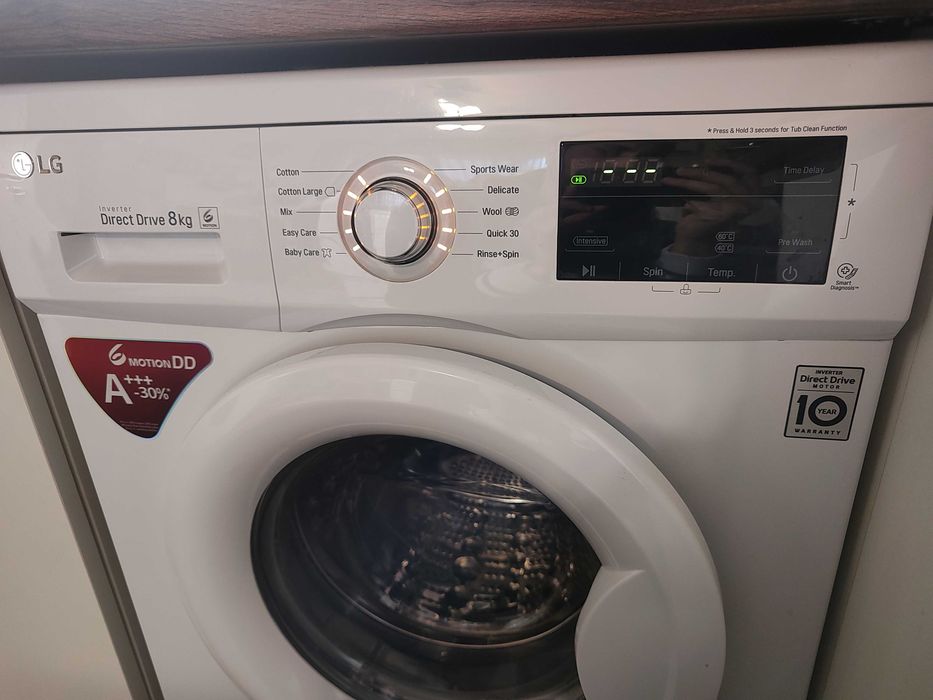 Пералня LG Inverter Direct Drive 8kg