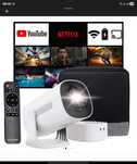 Videoproiector LED Android  Smart HD cu acumulator