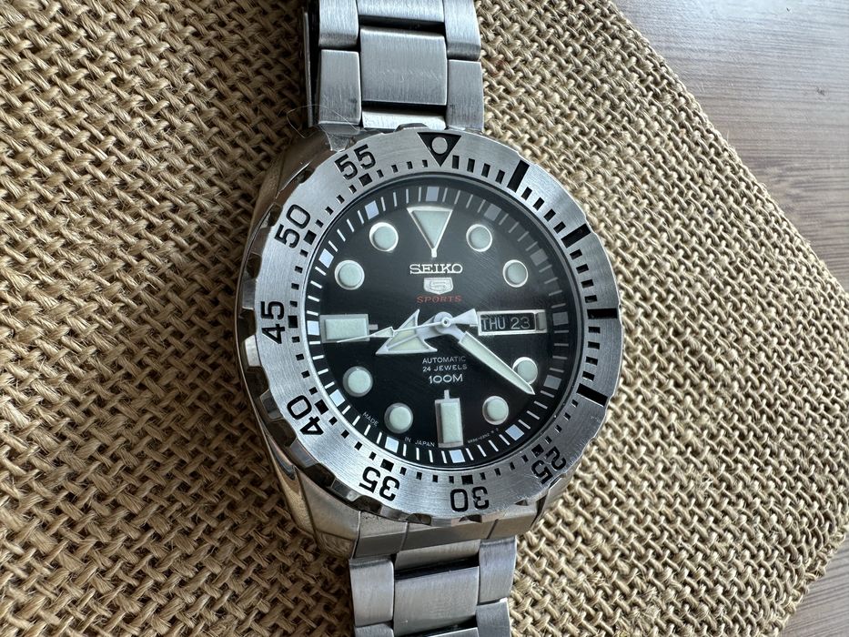Ceas Seiko 5 Monster 45mm conditie excelenta automatic