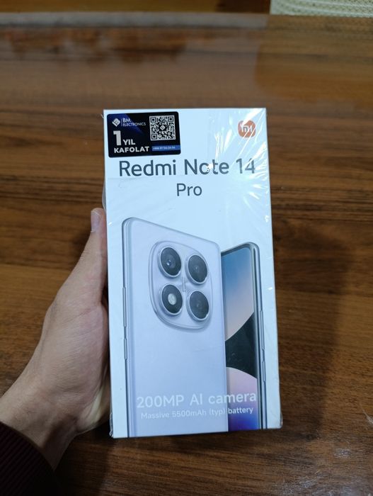 Redmi Note 14 Pro 8/256 sotiladi