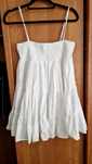 Rochie alba Zara XS