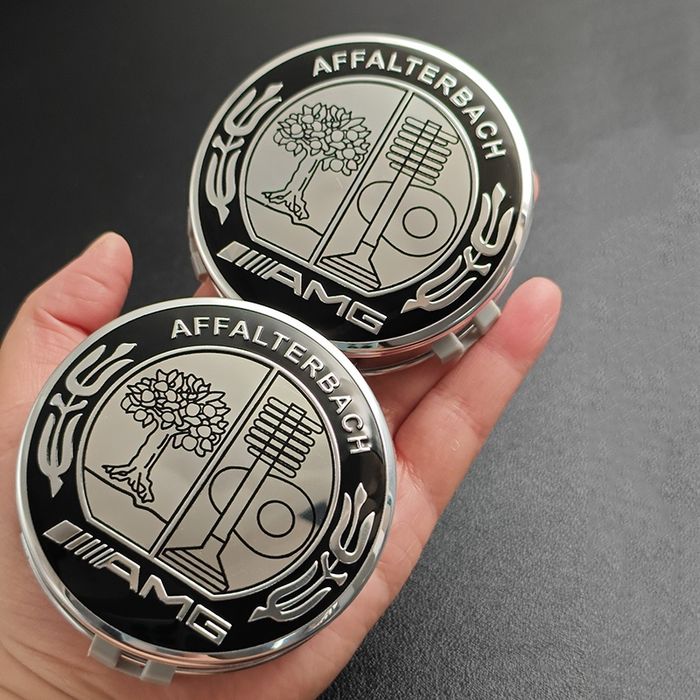 MERCEDES-BENZ AMG- set 4 capace pentru jante aliaj