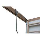 Scara la pod pliabil lemn/metal 80×50/55