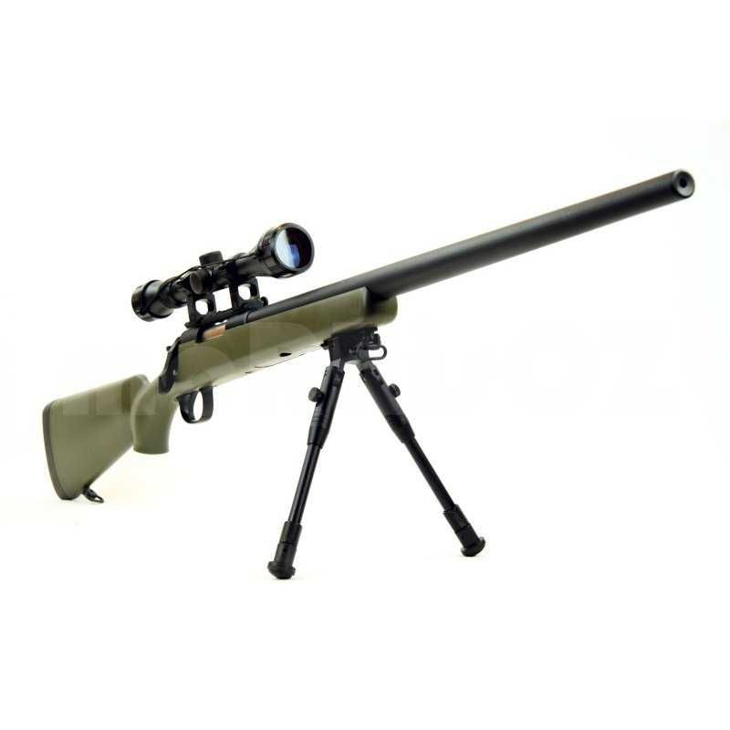 PUSCA cu aer comprimat Airsoft + Munitie (Luneta Inclusa!) Arc - ARMA