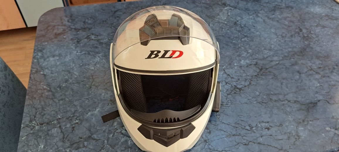 Cască modulară pentru motocicletă,lentilă dublă cu flip, mărimea S.