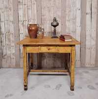 Masa foarte veche din lemn masiv, stil rustic, reconditionata
