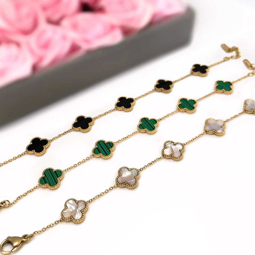 Гривни Van Cleef детелини, Гривна Alhambra детелина от стомана