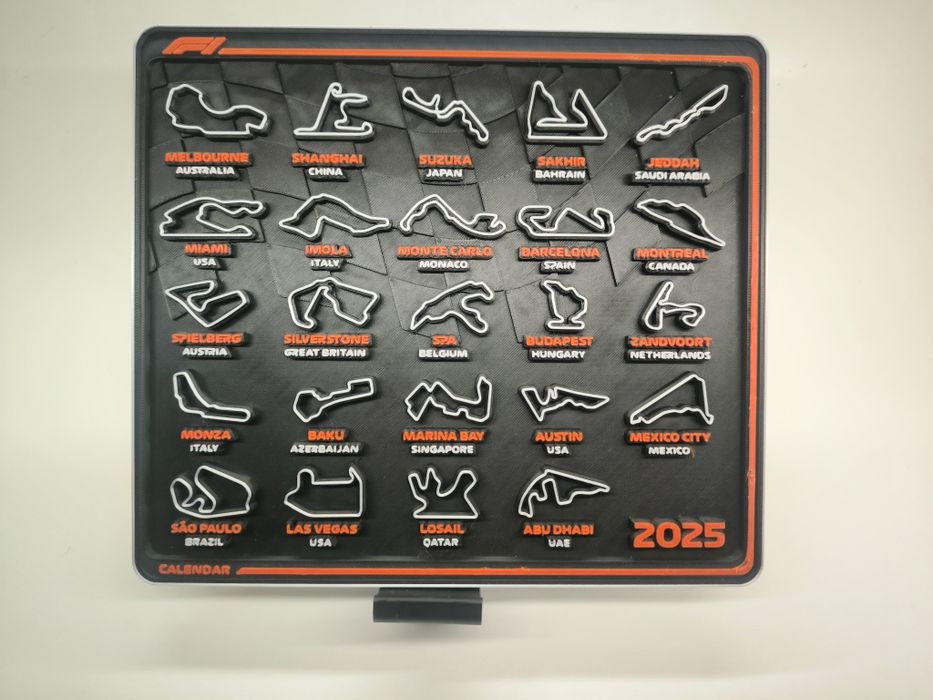 Tablou circuite formula 1 F1