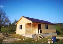 Casa structura lemn cabana tip A Frame 46mp
