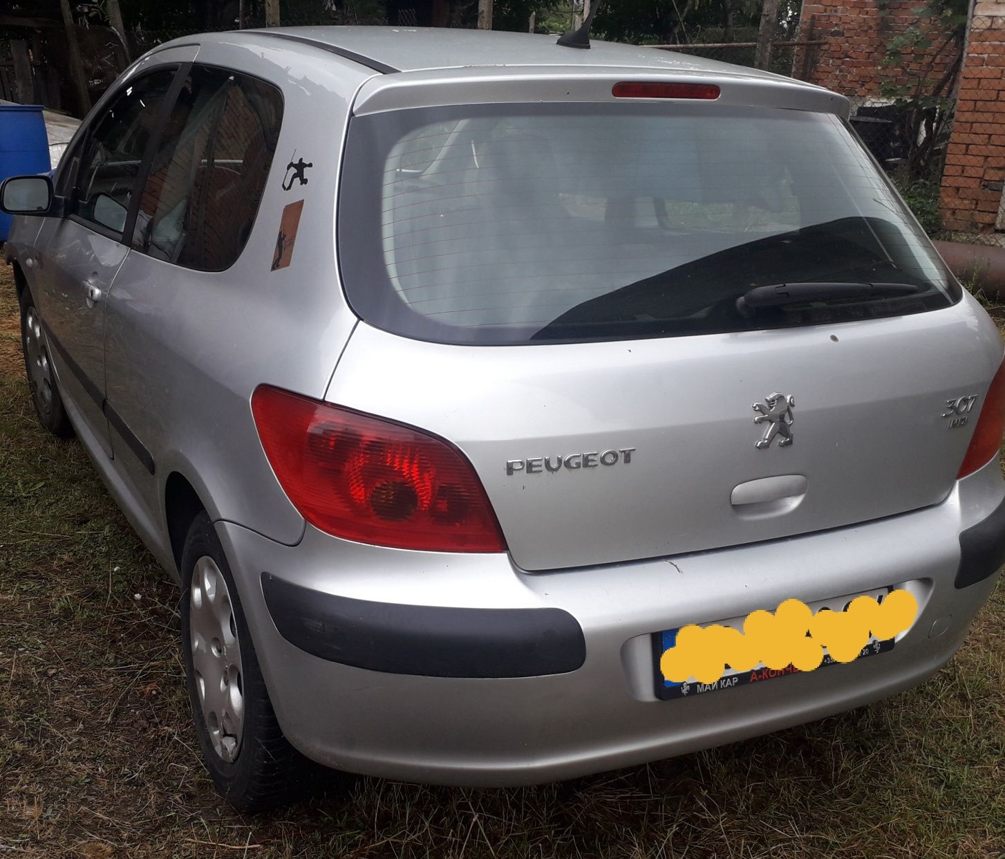 На части ПЕЖО 307 1.4 ХДИ/Peugeot 307 1.4Hdi 3 врати