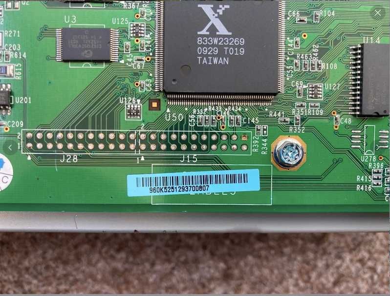 Placa alimentare + înalta tensiune + placa baza imprimanta Xerox