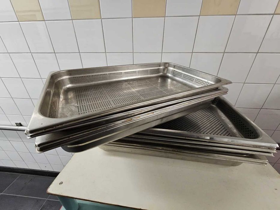 Vand tava inox GN 1/1, tava perforata profesionala