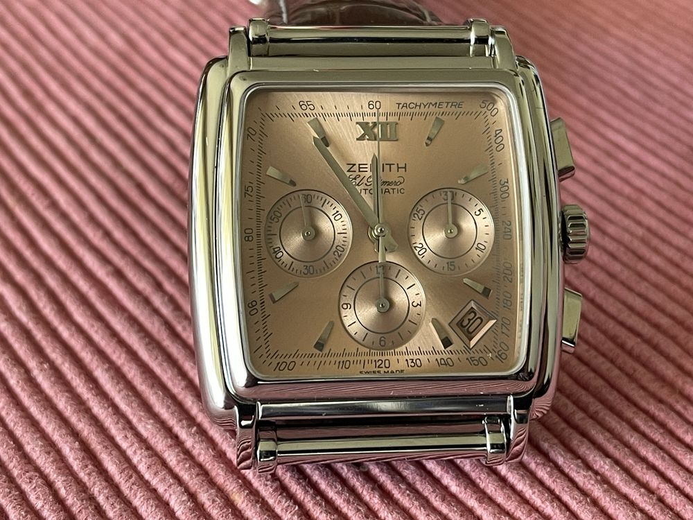 Zenith El Primero Automatik Chronograph Pink Rose Dial
