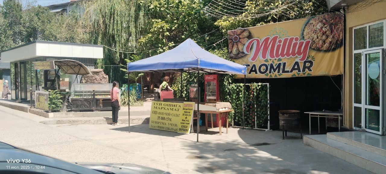 Shashlik  joy arendaga beramiz kafega