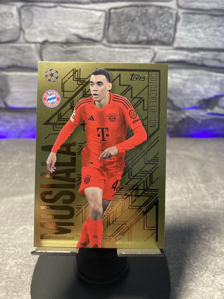 Card Musiala Gold Edge Edition Topps