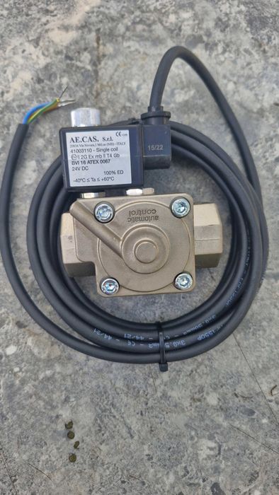 Electrovalva  3/4 la 24V noua nefolosita