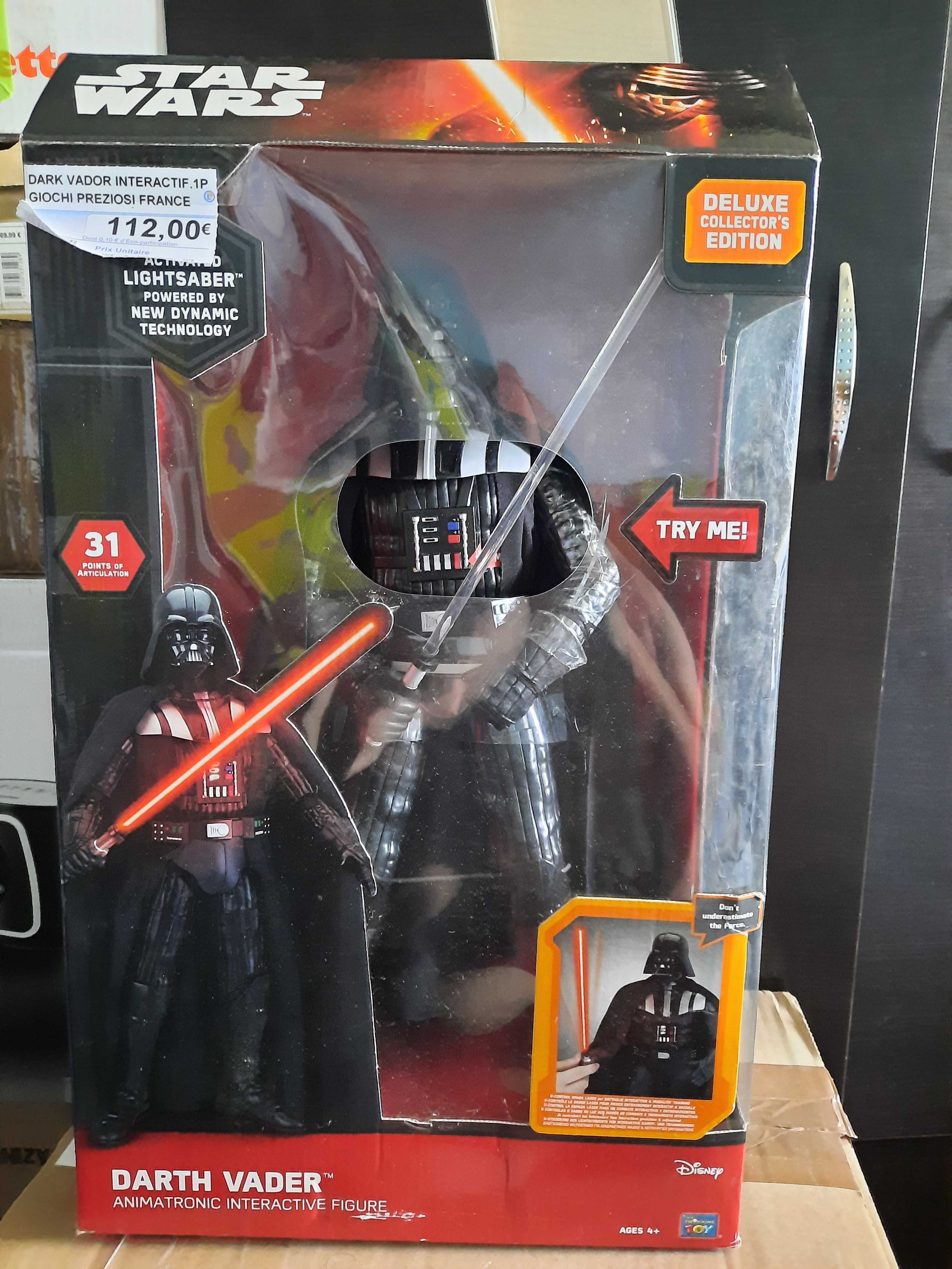 Lot Star Wars Darth Vader Animatronic, Trooper Figurine 47 cm