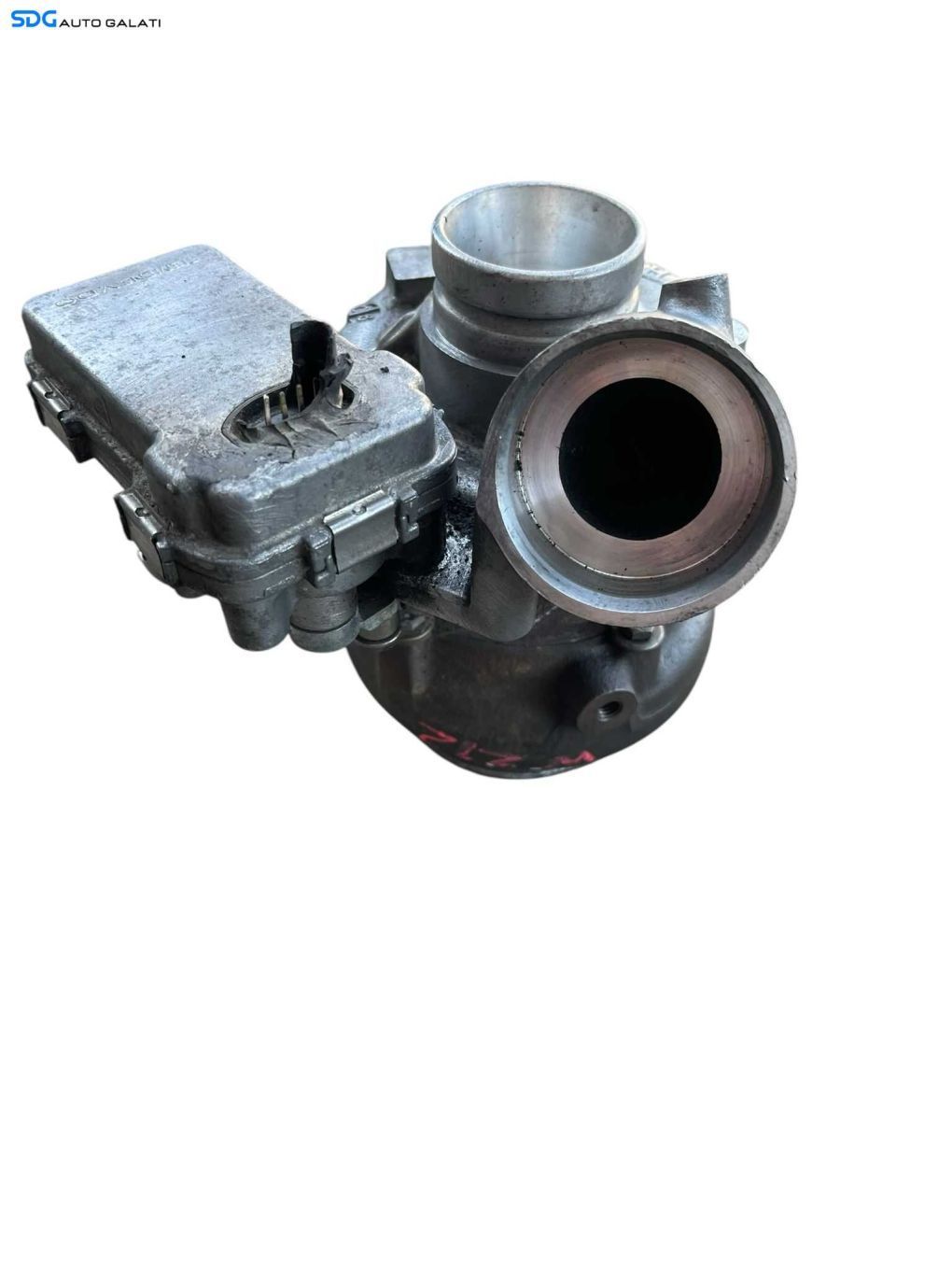 Turbo Turbina Turbosuflanta Actuator Mufa Sparta Mercedes Clasa C Class W212 S212 E200 2.2 CDI OM 651 651925 100KW 136CP 2009 - 2016 Cod A6510900086 [B4106]