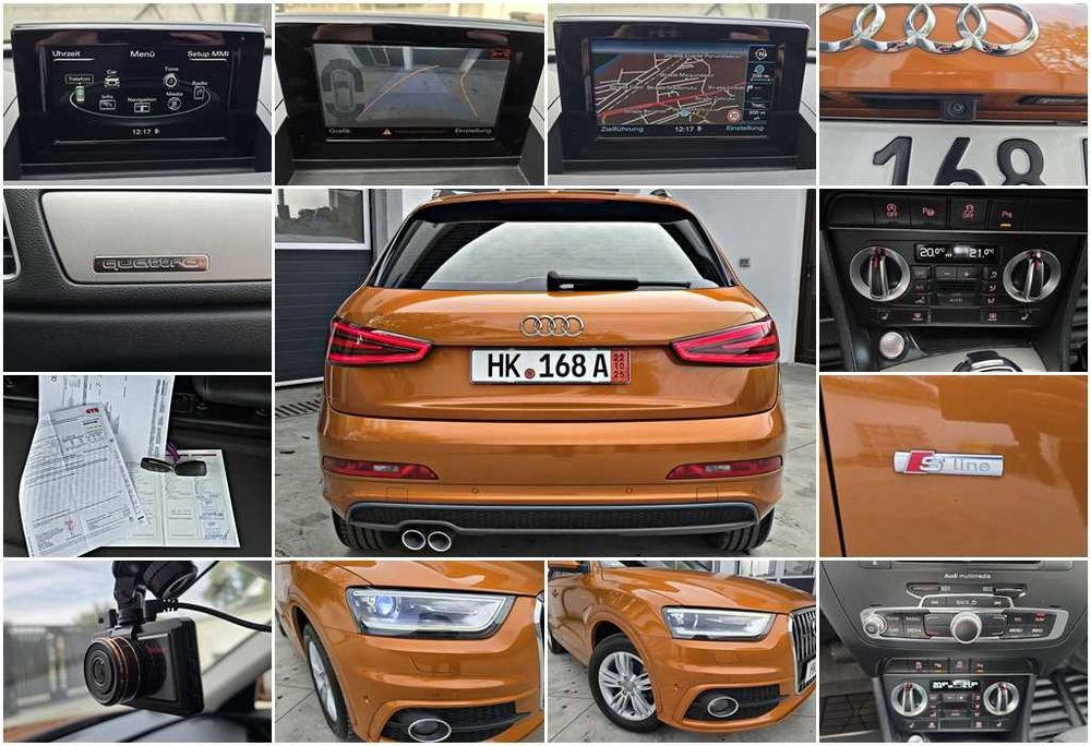 AUDI Q3 3 X S-LINE Quattro 4x4 S-Tronic Automat 2014 180000KM