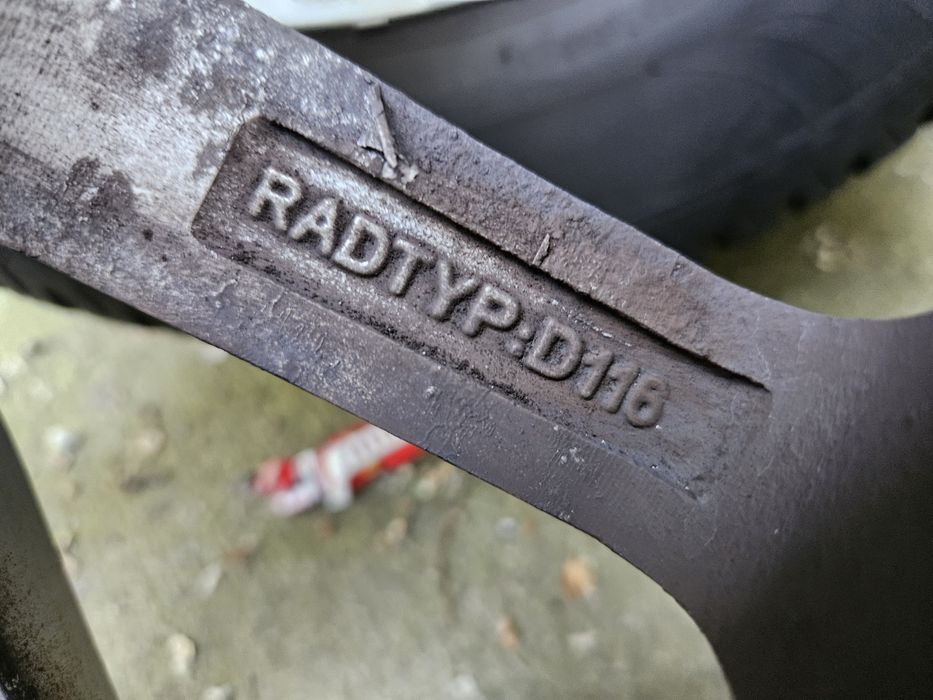 Продавам джанти 5x112 DIEWE D116 Made in Germany! Зимни гуми 205/60/16