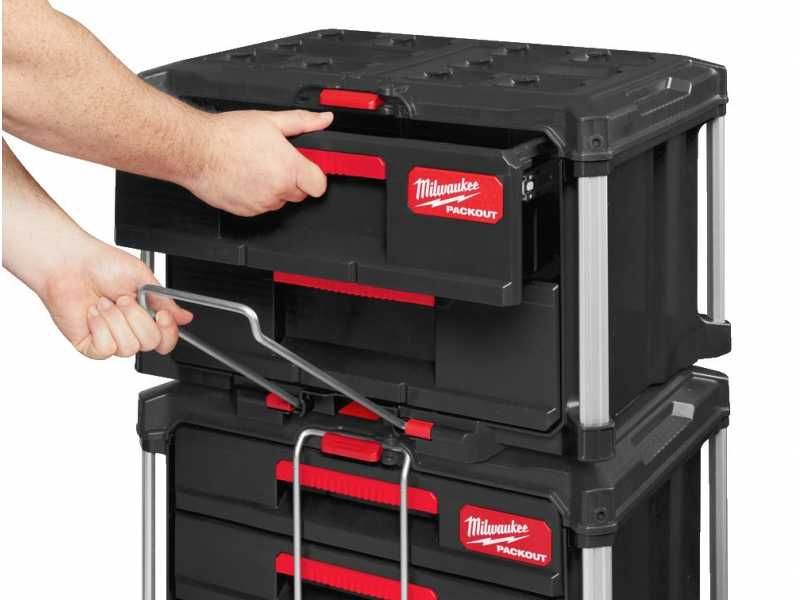 Куфар за инструменти с две чекмеджета Milwaukee Packout