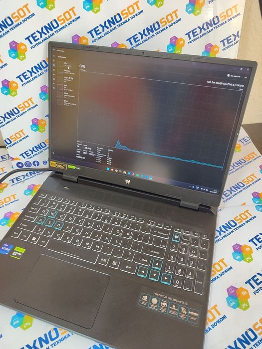 Продается ноутбук ACER PREDATOR HELIOS NEO 16