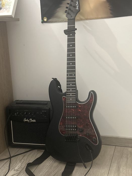 Chitara + amplificator harley benton