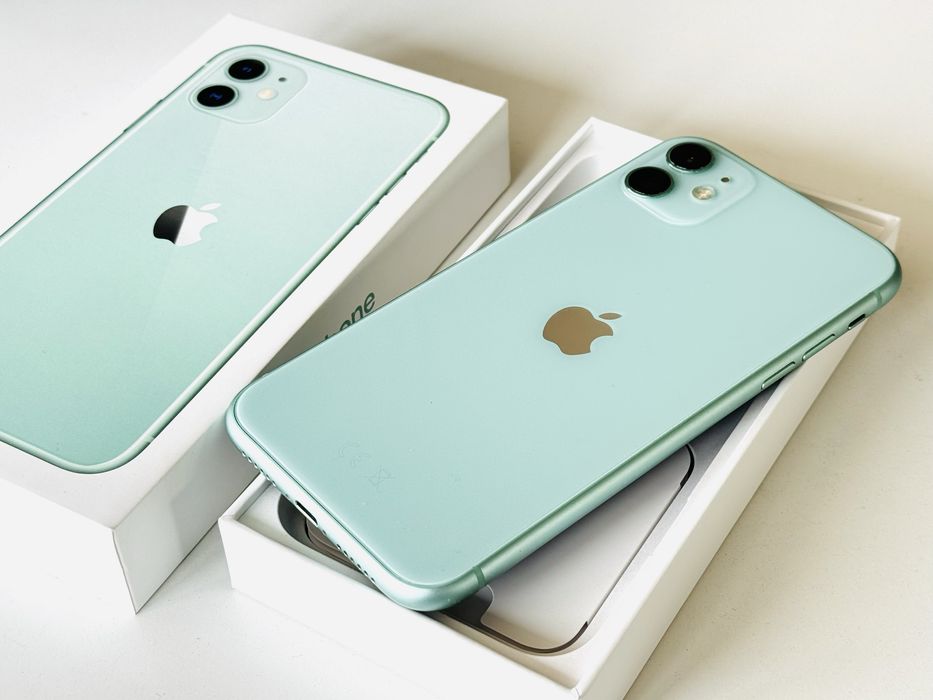 Iphone 11 128GB Green 98% Батерия! Гаранция 6 месеца