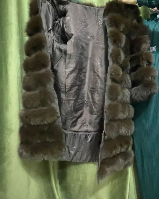 Шуба/Меховая Жилетка (Накидка) из Натурального Меха - Шикарный Образ