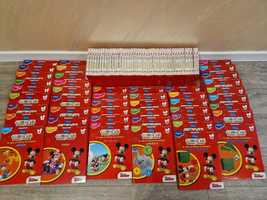 Set complet Clubul lui Mickey Mouse 45 carti + 45 DVD-uri