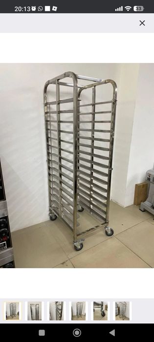 Шпилька и тележка из нержавеющей стали