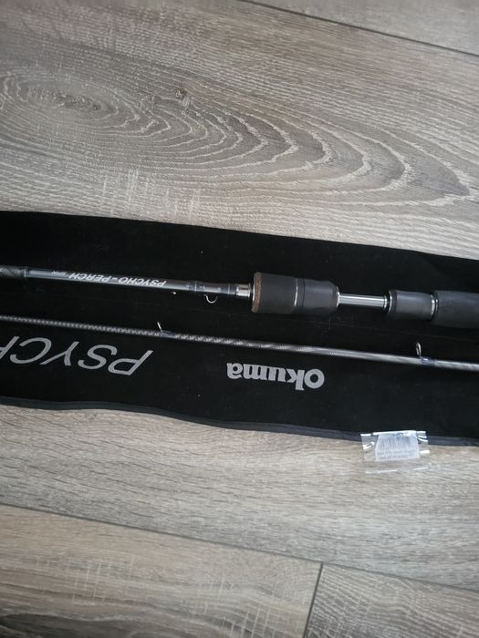 Lanseta Okuma Psycho Perch UFR Spin Solid Tip 2.30m, 2-12g, 2buc Light