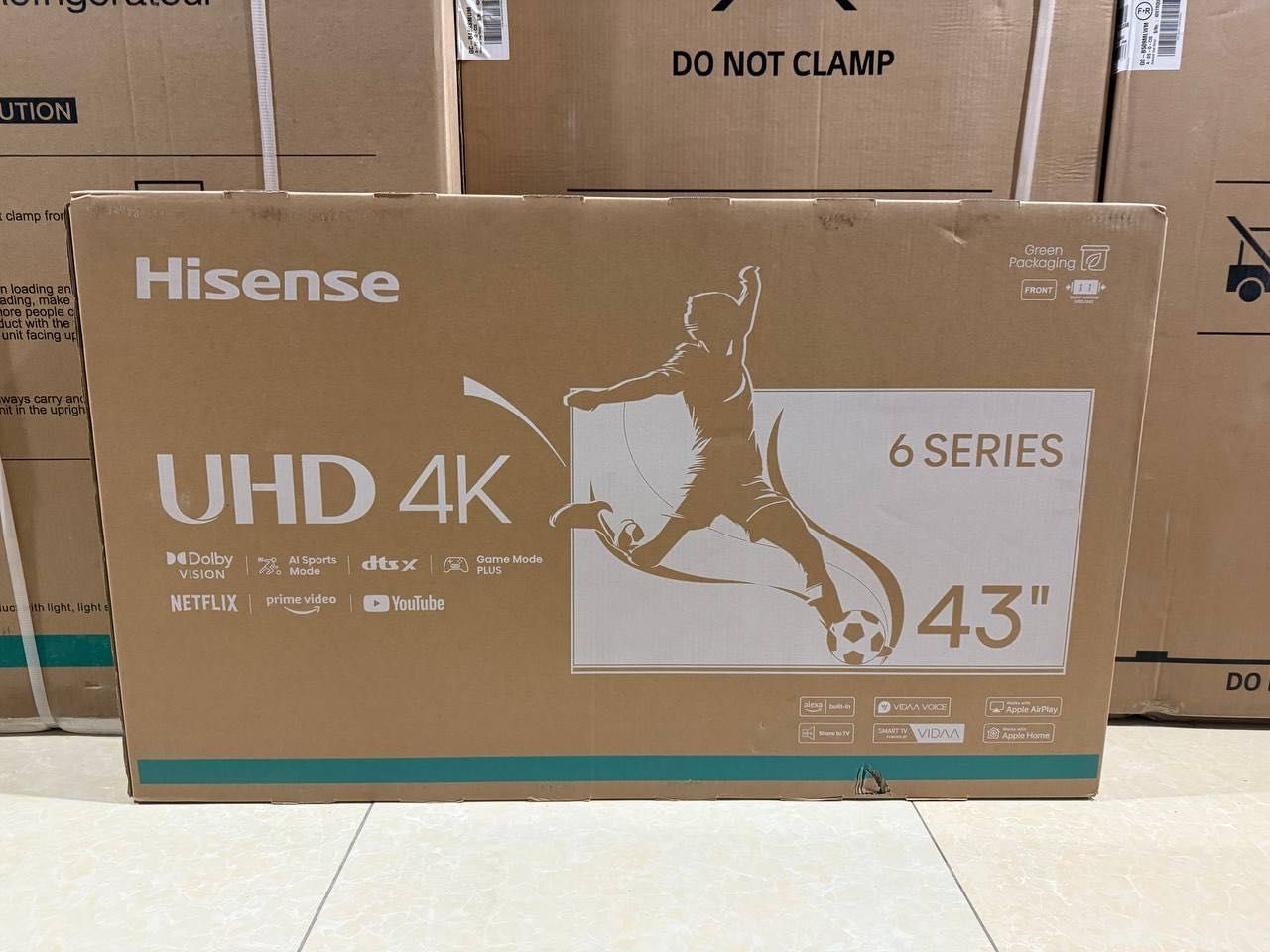 Телевизор HISENSE UHD VIDAA Smart TV оптом склад+доставка 2025 NEW
