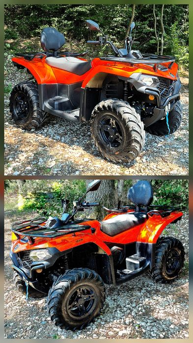CF MOTO 450L 2024 DOUA LOCURI EURO5 NUMAR NEGRU (nu canam linhai polar