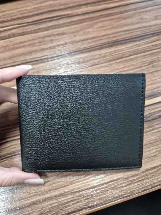 Мъжки портфейл с картодържател мъжки черен портфейл