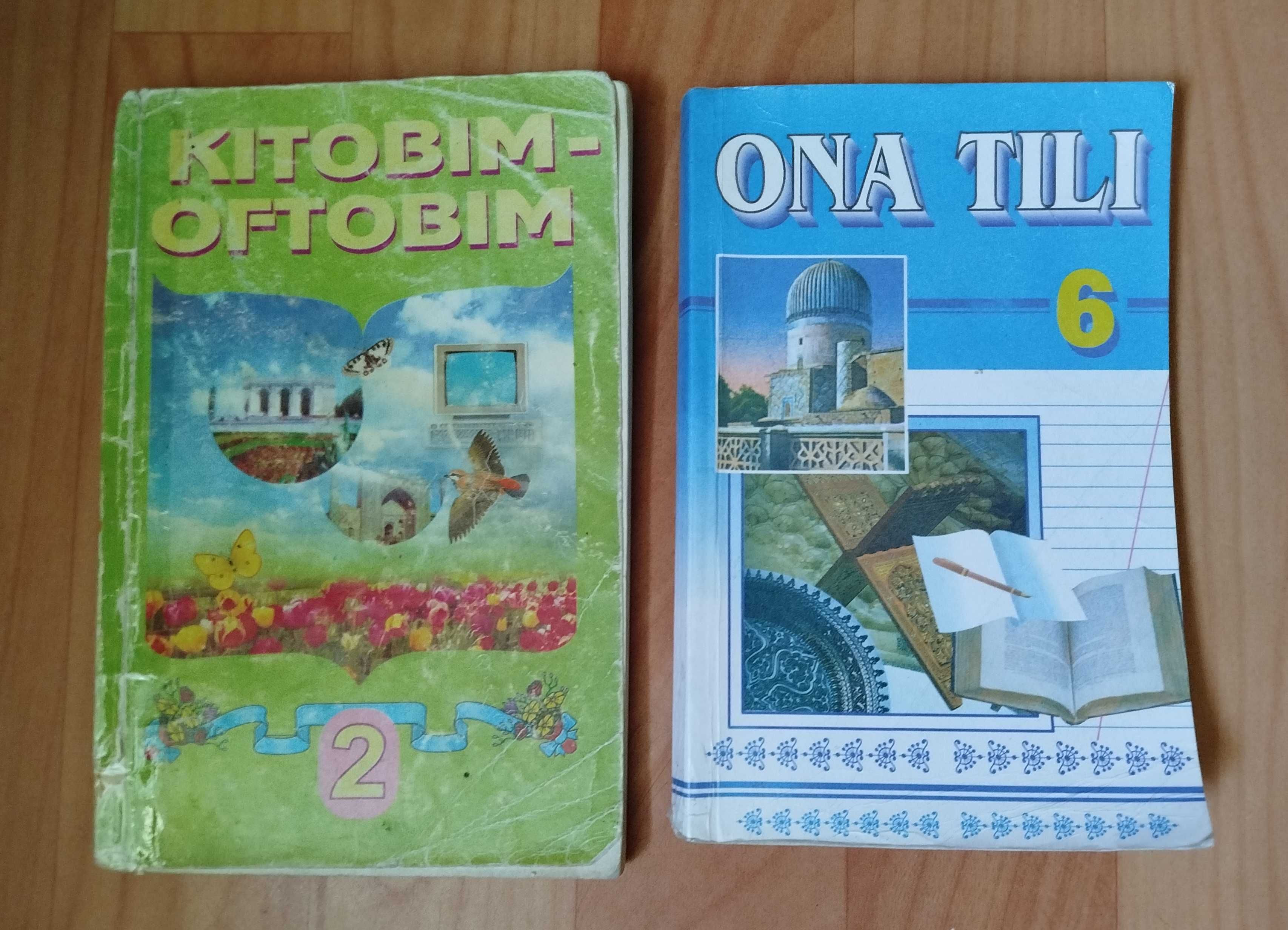 Ona tili 6 sinf, kitobim oftobim 2 sinf